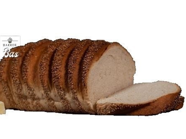 Sesamvloerwit gesneden&nbsp;gesneden